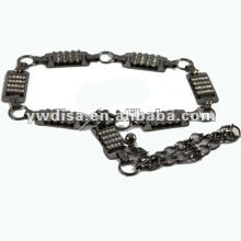 Metal Chain With PU Belts For Garments Accessories